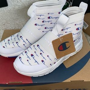 Champion Rally Script Whites